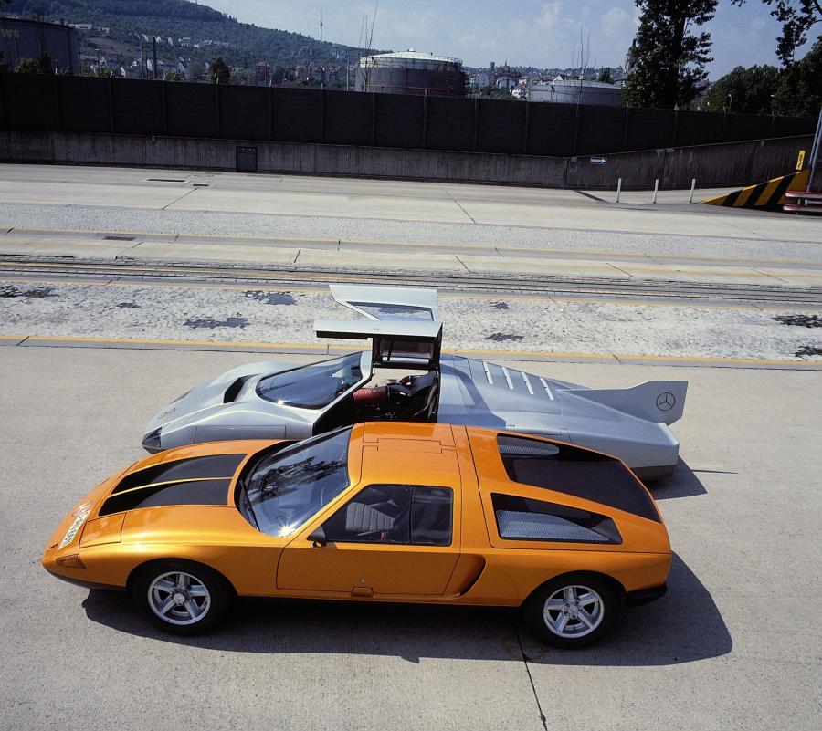  Mercedes-Benz C111-II Concept 1970 года  (фото 4 из 16)